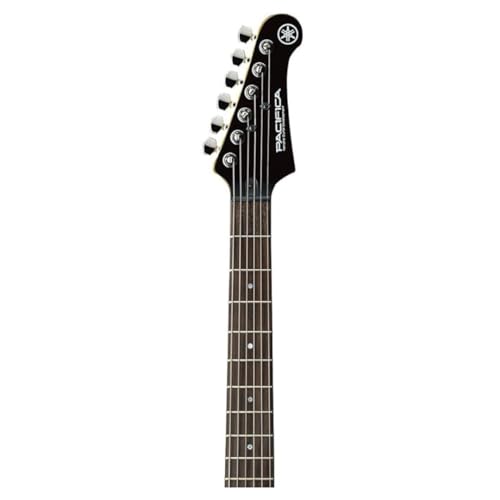 YAMAHA 6 String Solid-Body Electric Guitar, Right, Translucent Black, 612VII (PAC612VIIFM TBL)
