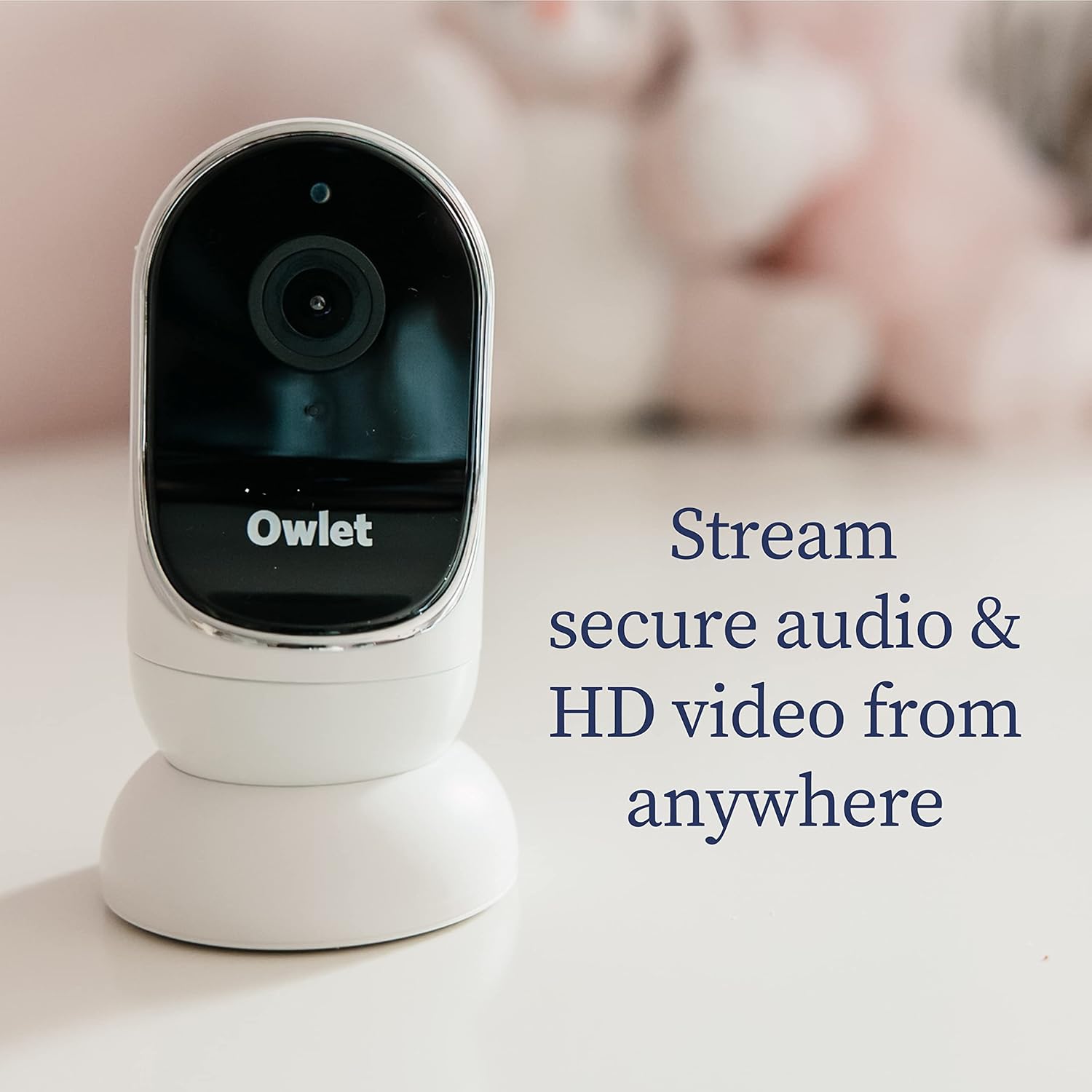 Owlet Dream Duo: Dream Sock Baby Monitor and HD Camera - Deep Sea Green