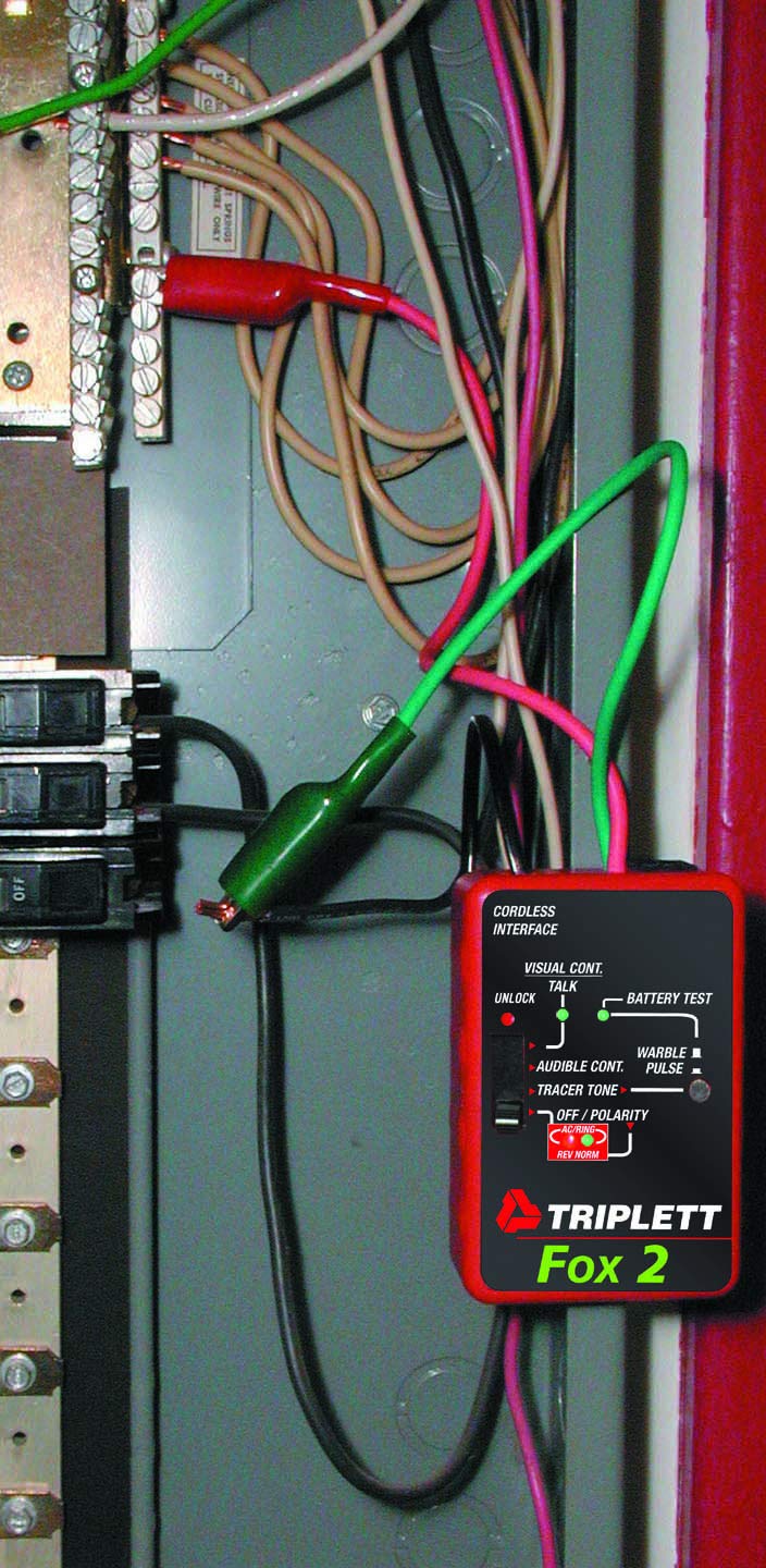 Triplett Fox & Hound Premium Tone and Probe Wire Tracing Kit Generates Multiple Tones with Adjustable Sensitivity for Electrical Wire, LAN Cable, Telephone, and More (3399)