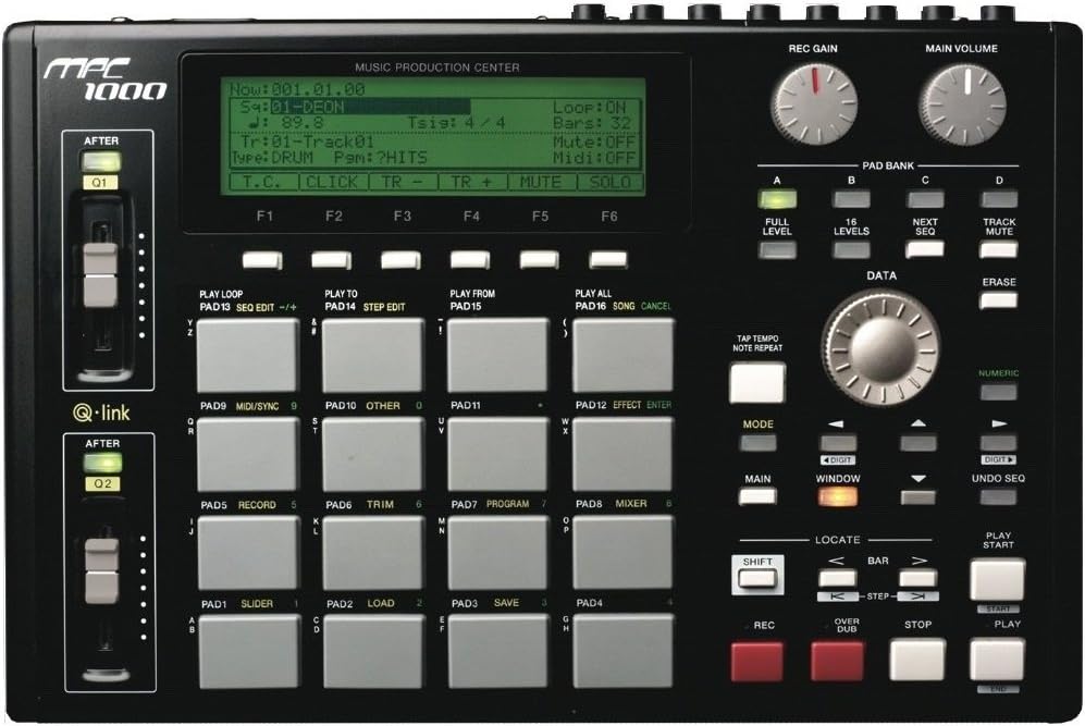 Akai Professional MPC1000 Music Production Center Sampler Drum Machine