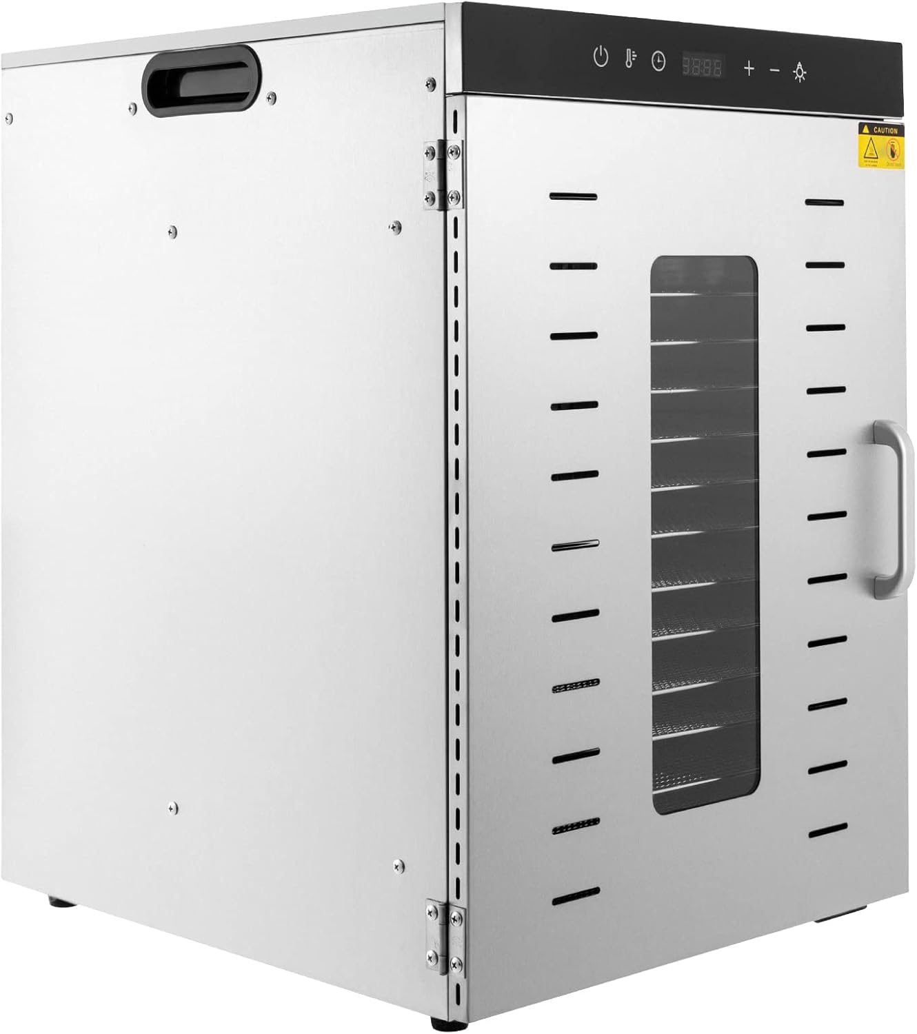 Food Dehydrator Machine, 16 Trays Stainless Steel Dehydrators for Food and Jerky, Adjustable Temperature & Timer, Commercial Dehydrator Machine for Home for Fruit, Meat, Beef, Veggies