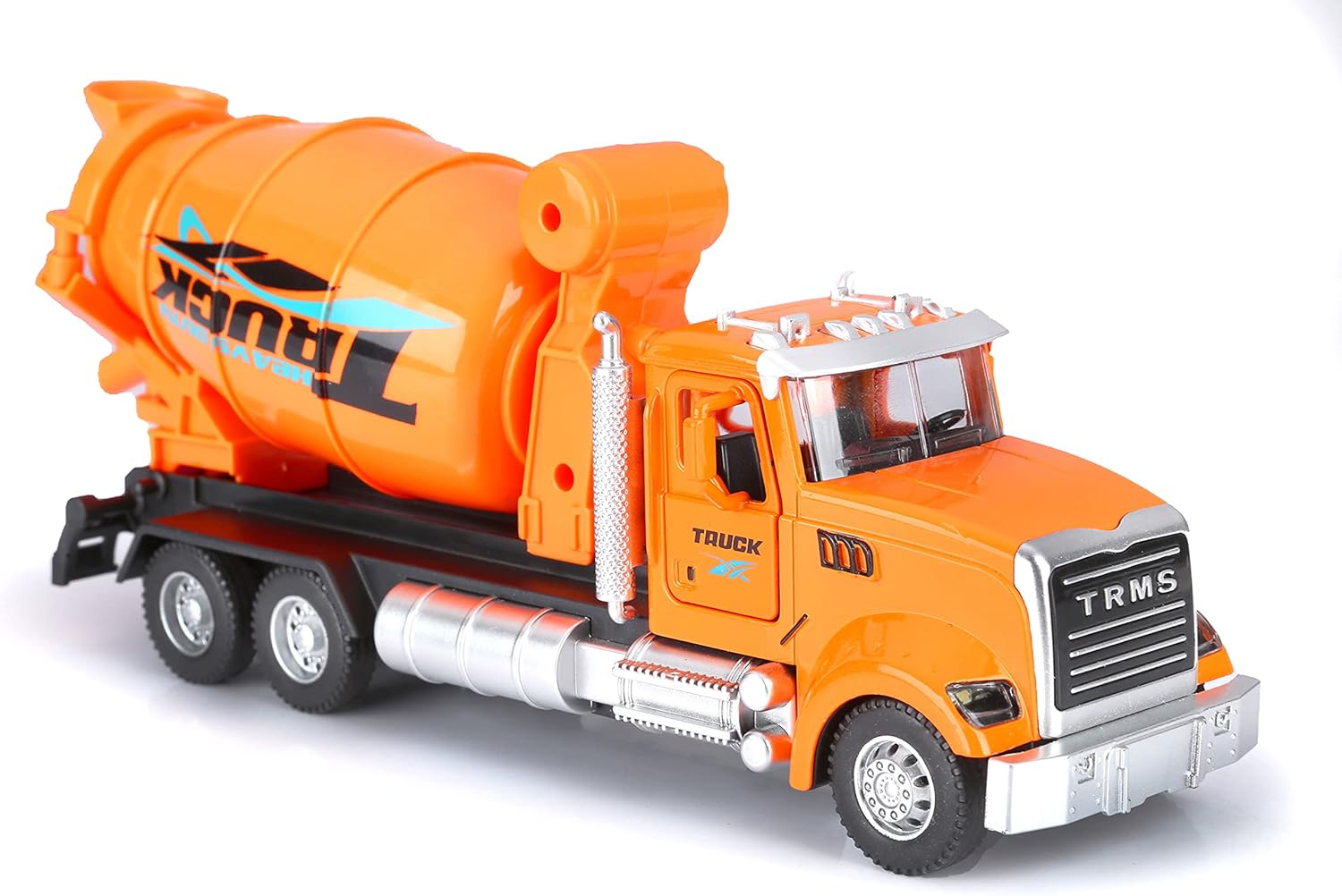 Mixer Car Toy Trucks with Lights and Sounds Metal Toy Trucks for Boys Kids Ages 3 and up