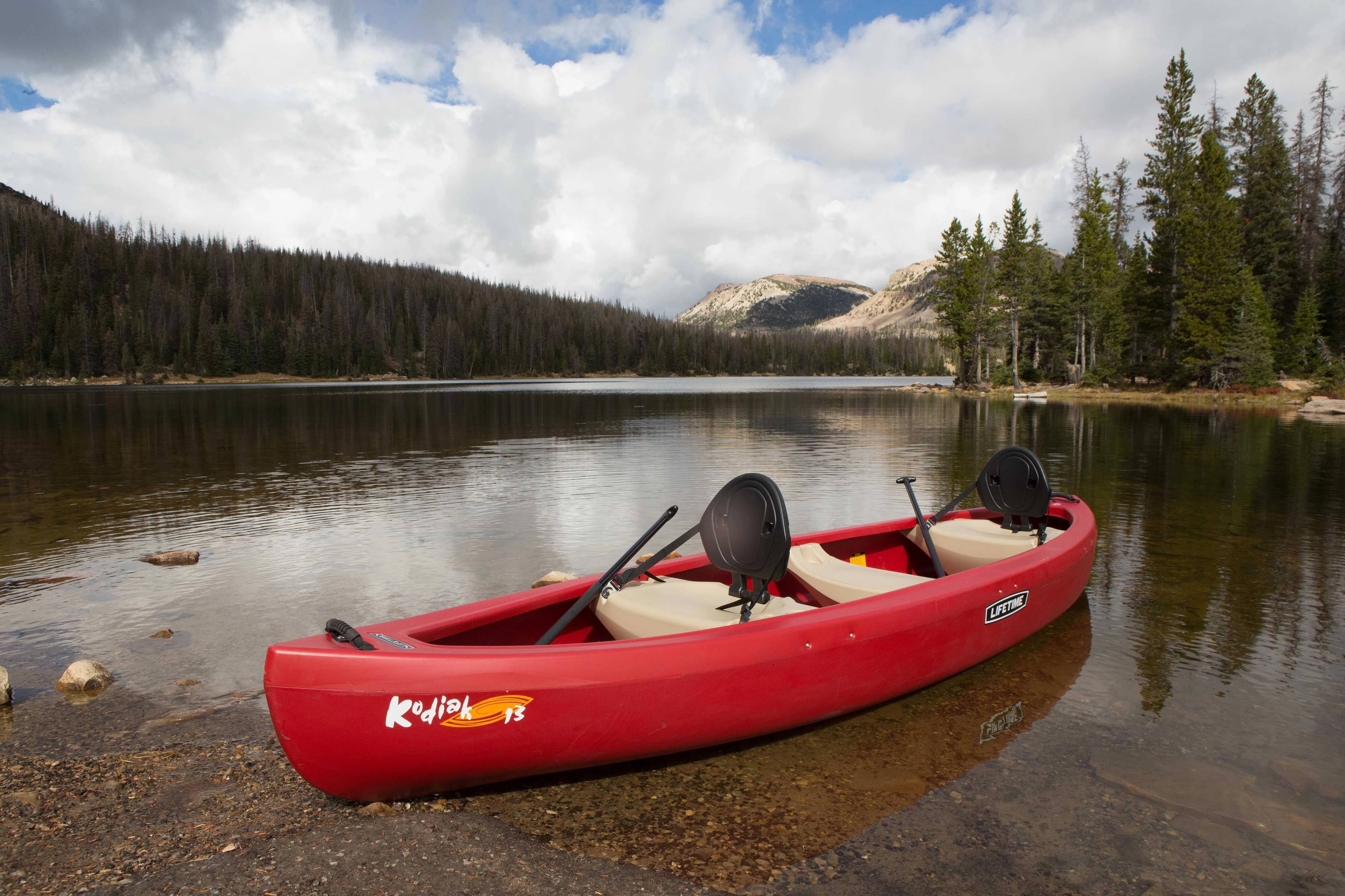 Lifetime Kodiak Red Canoe