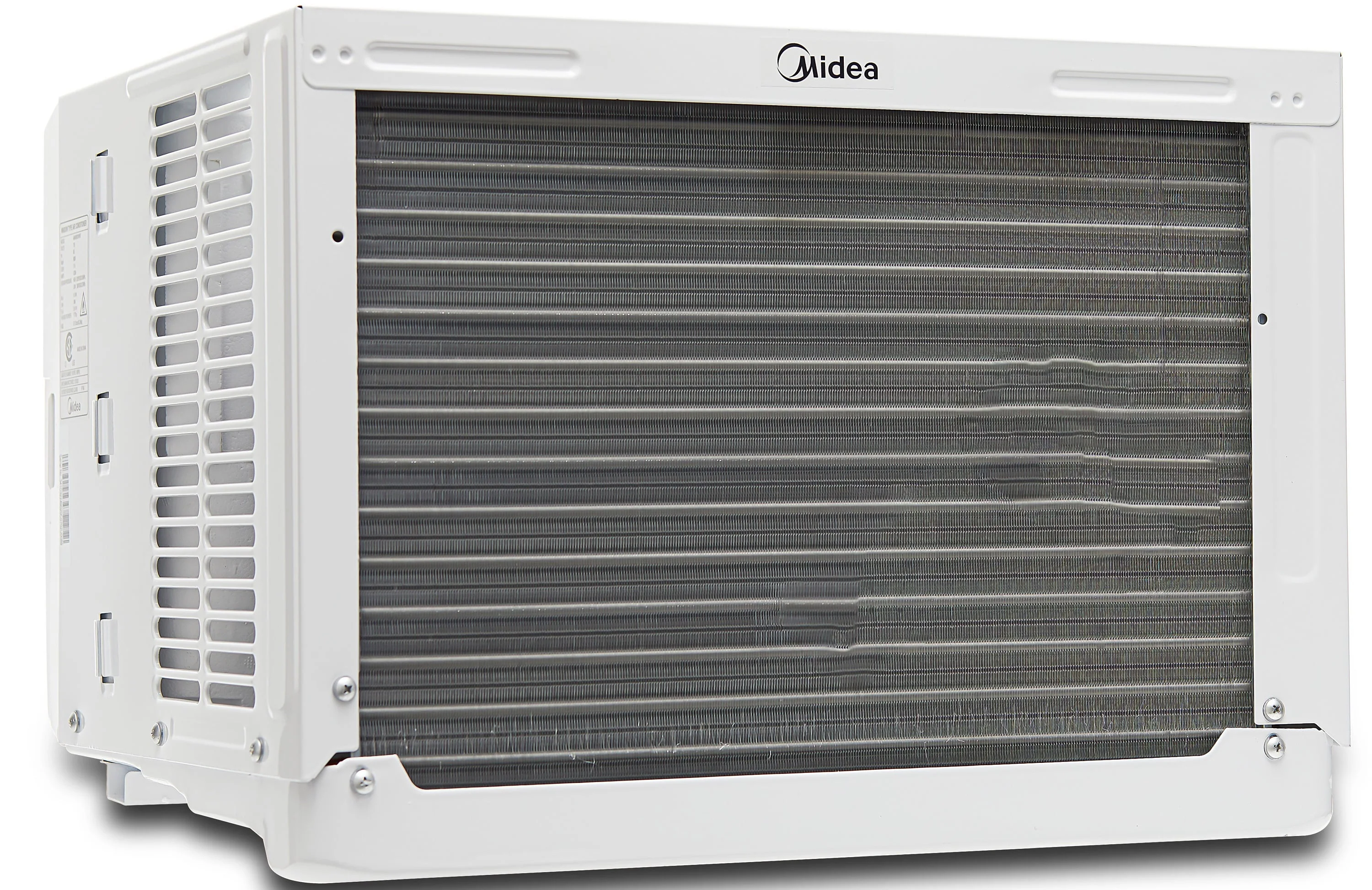 Midea 8,000 BTU 115V Smart Window Air Conditioner with Comfort Sense Remote, Covers up to 350 Sq. ft., White, MAW08S1DWWT