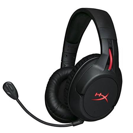 HyperX Cloud Flight - Wireless Gaming Headset, with Long Lasting Battery Upto 30 Hours of Use, Detachable Noise Cancelling Microphone, Red LED Light,
