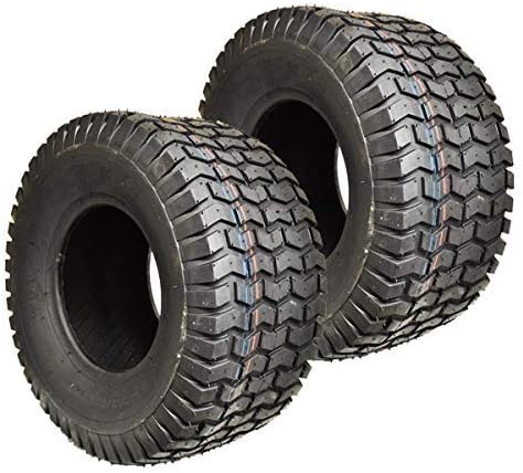 Two New 23x9.50-12 Lawn Tractor Tires 23x950-12 Turf Tires Tubeless Lawn Mower Tires