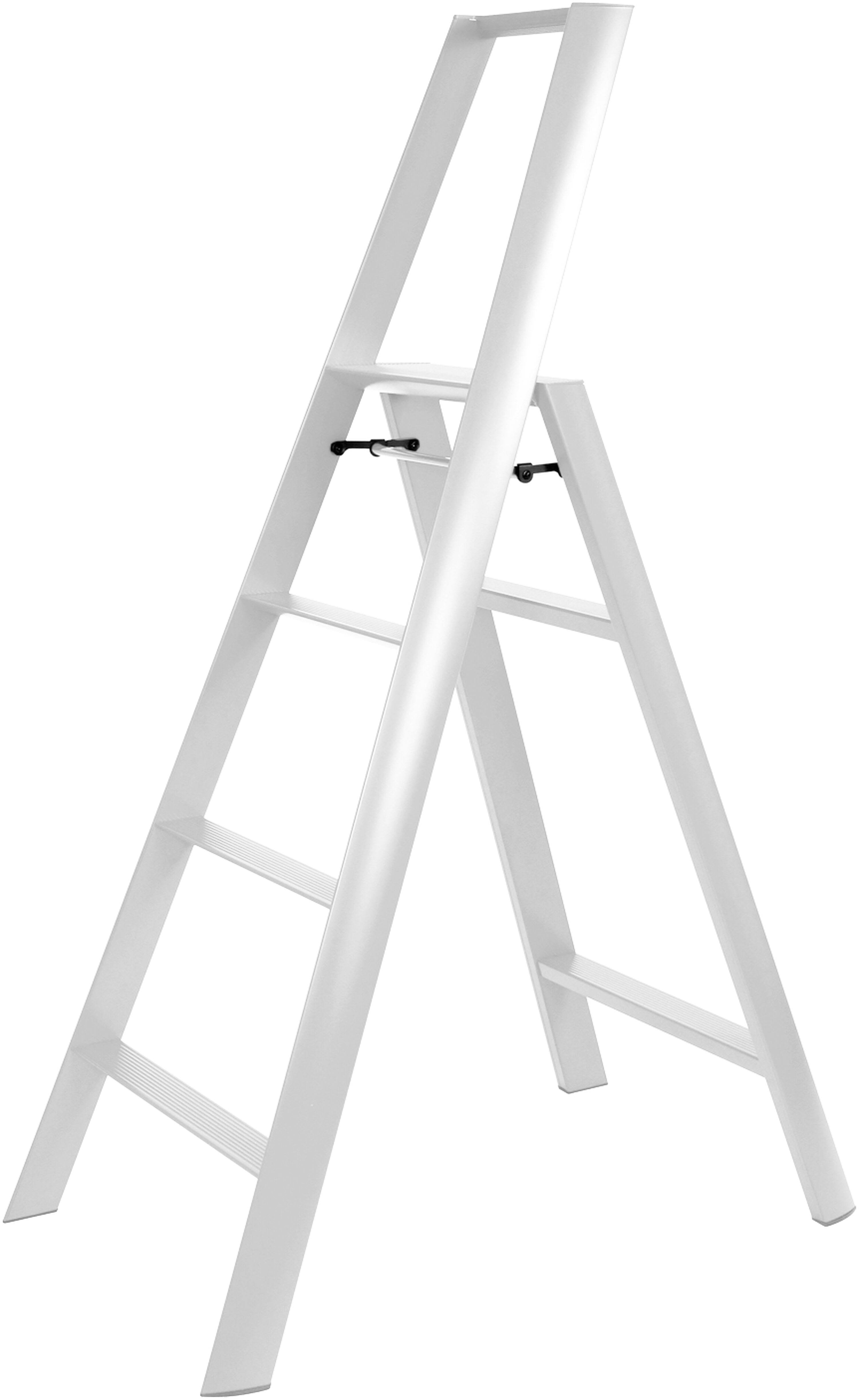 Lucano Step Ladder, 4, White