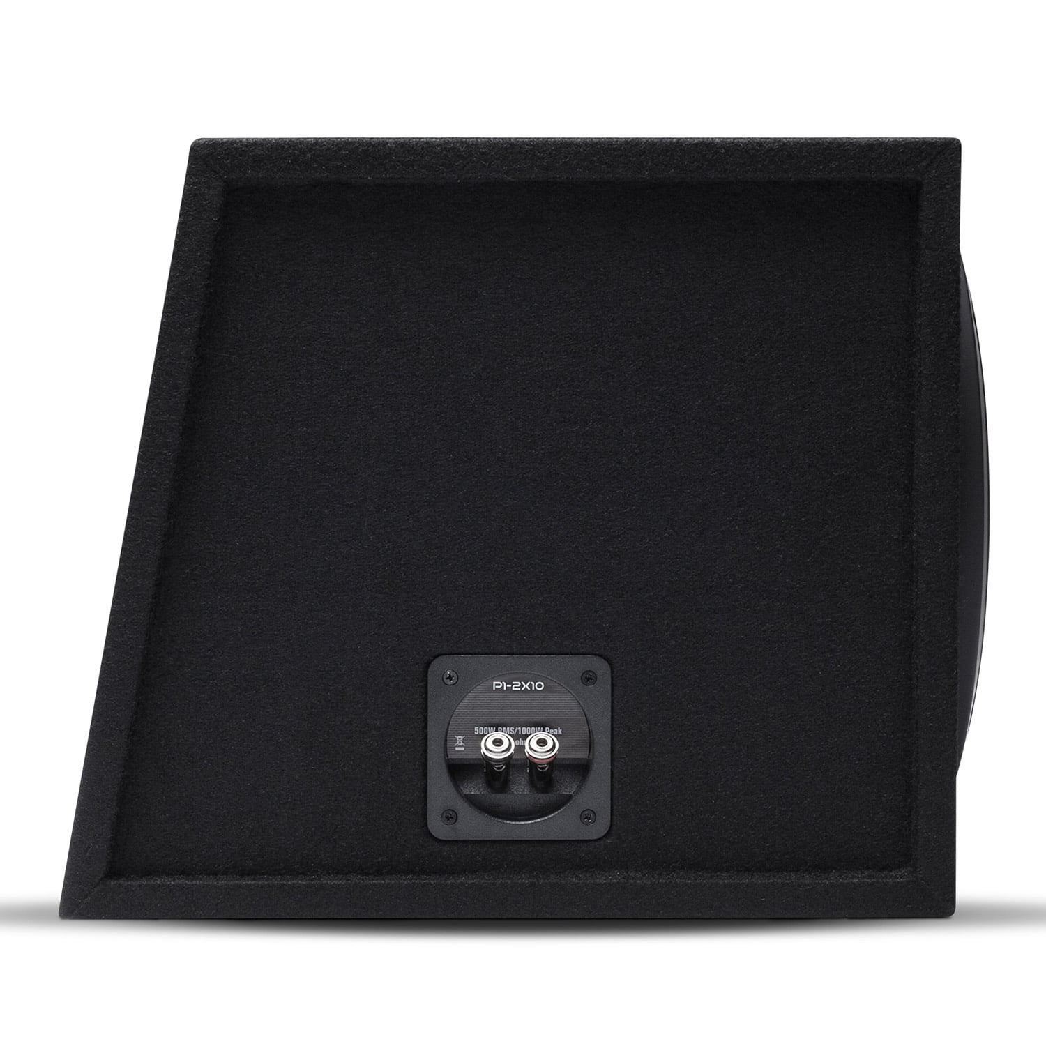 Rockford Fosgate Punch Enclosure with two 10" 1000W 2 Ohm Subwoofers P1-2X10
