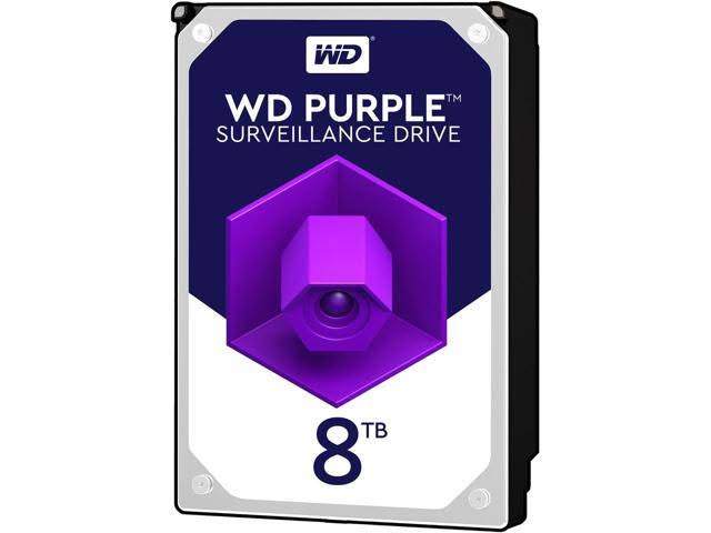 WD Purple 8TB Surveillance Hard Drive WD80PURZ