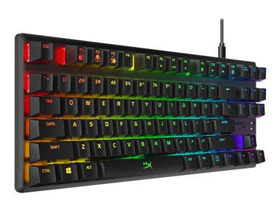 HyperX Alloy Origins Core Wired Gaming Mechanical Blue Switch Keyboard with RGB Back Lighting - Black - Each