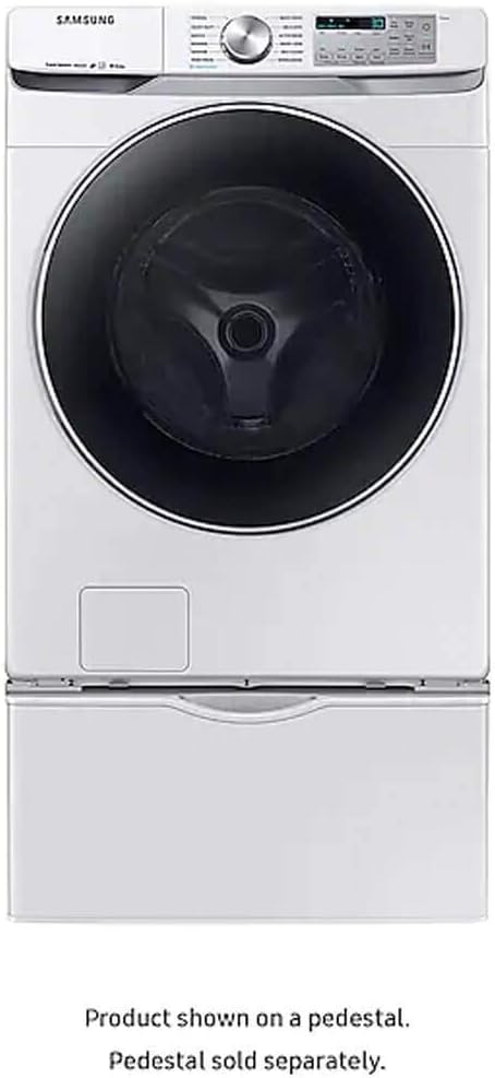 SAMSUNG WF45R6300AW 4.5 cu. ft. Smart Front Load Washer with Super Speed in White