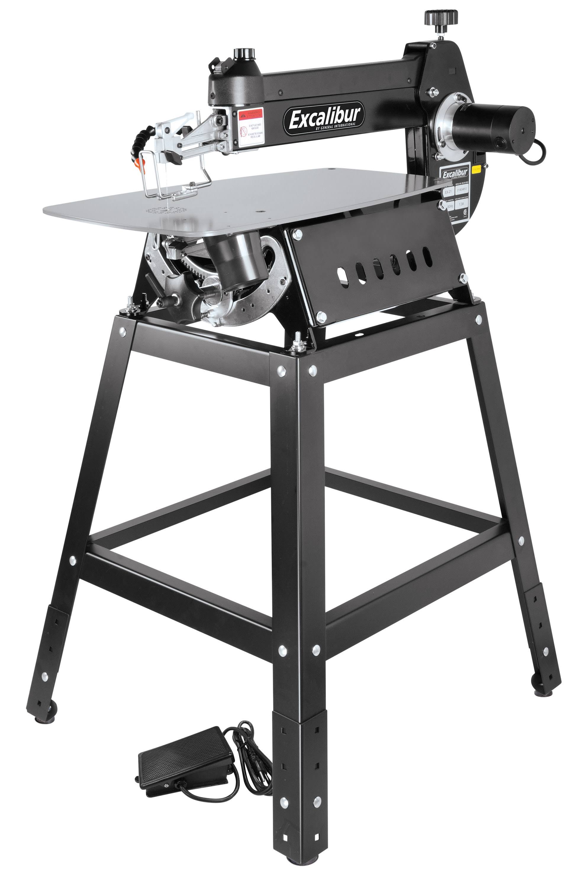 Excalibur 16-inch Tilting Head Scroll Saw Kit with Foot Switch u0026 Stand, Ex-16k