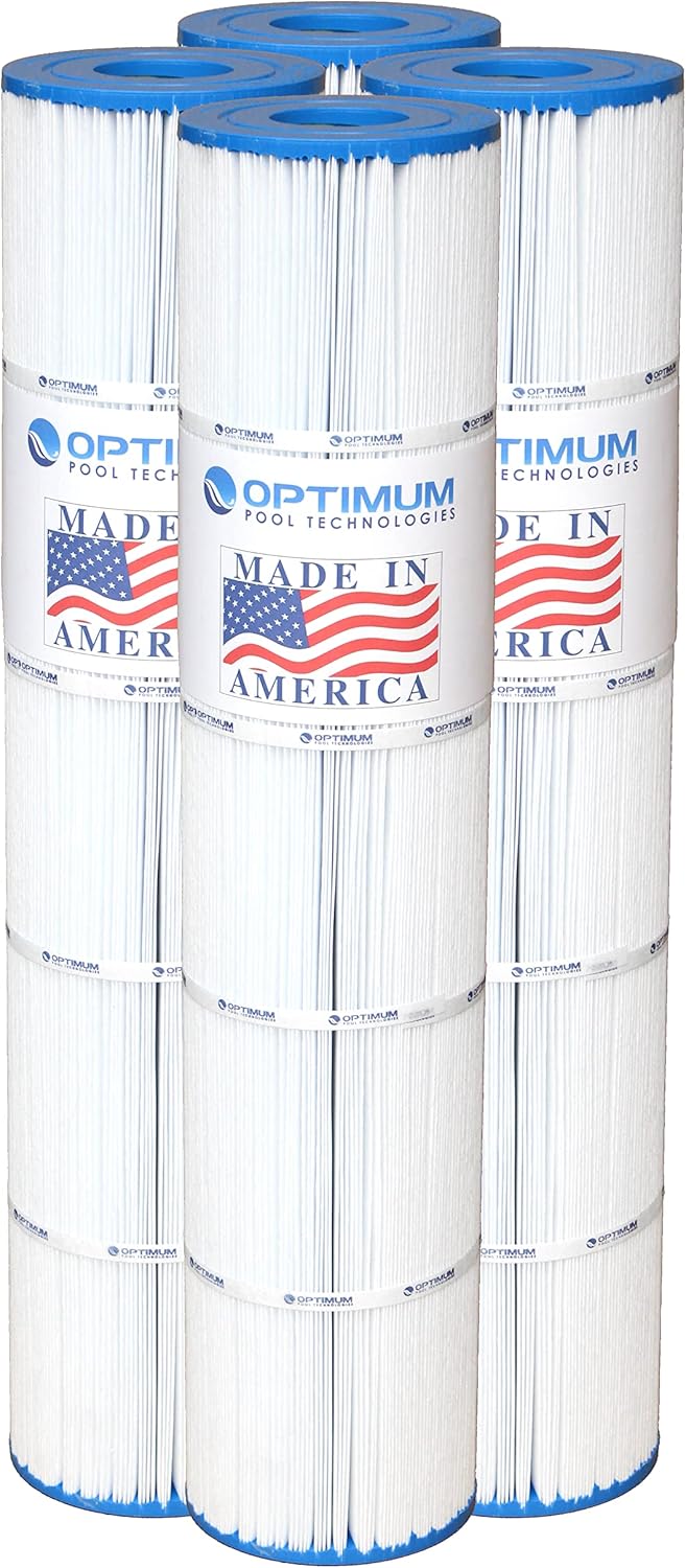 Optimum Pool Technologies® Pool Filter 4PK Compatible Replacement for SwimClear® C5020, C5030, C5500, C5520 CX1280XRE / Super Star-Clear® C5000, Unicel C-7495, Filbur FC-1227, Pleatco PA126 Cartridges