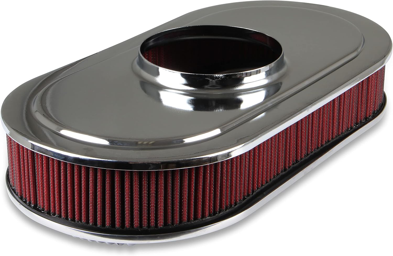 Holley 120-401: Oval Air Cleaner, Finned
