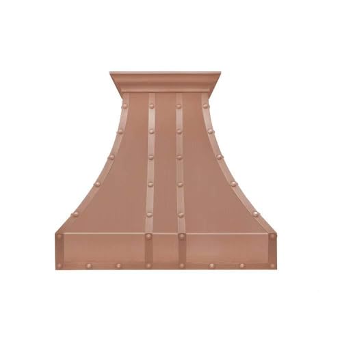 Copper Range Hood with Professional Liner and Internal Motor Sinda H6LTR