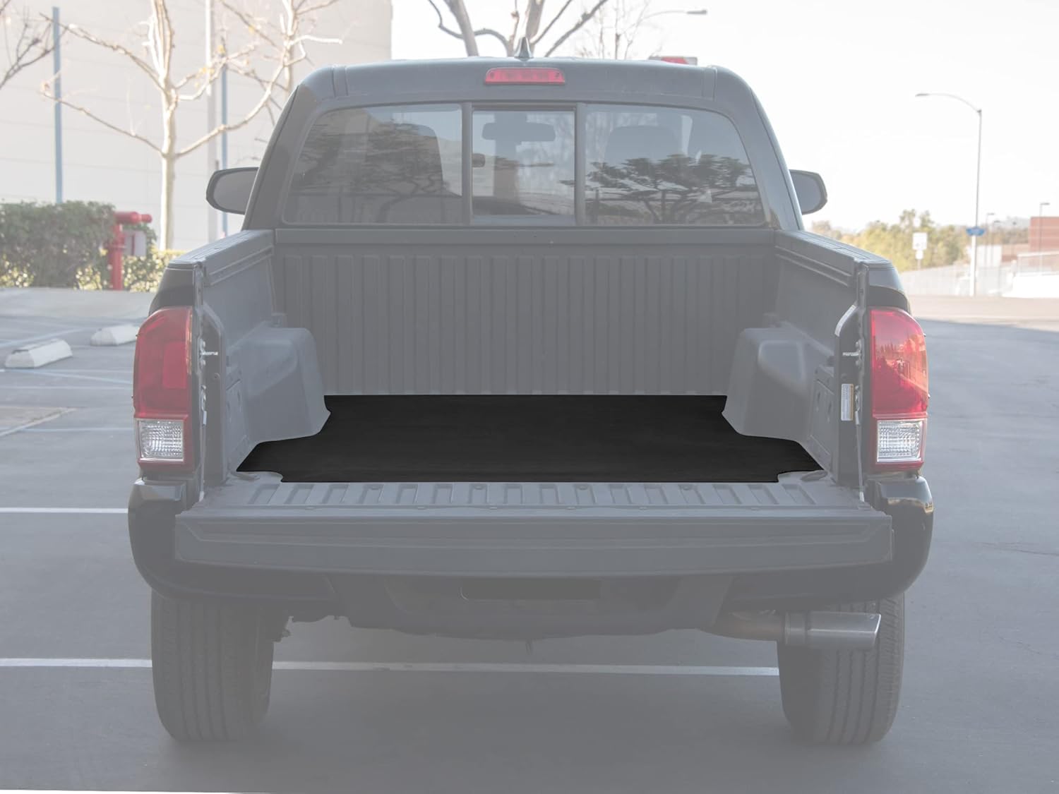Armordillo USA 8706497 Horizontal Line Rubber Truck Bed Mat - Black Fits 1999-2006 Chevy Silverado GMC Sierra 1500 2500 3500/2007 Classic 8 Feet (96") Long Bed