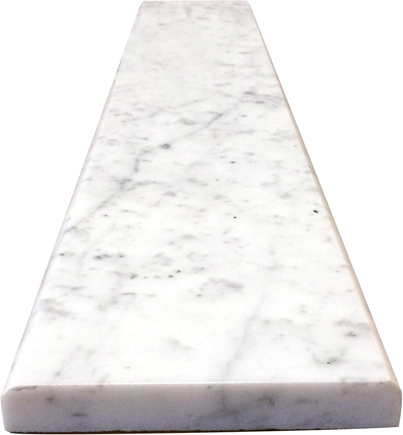 Carrara Marble Threshold (Marble Saddle) - Polished - (6 x 48)