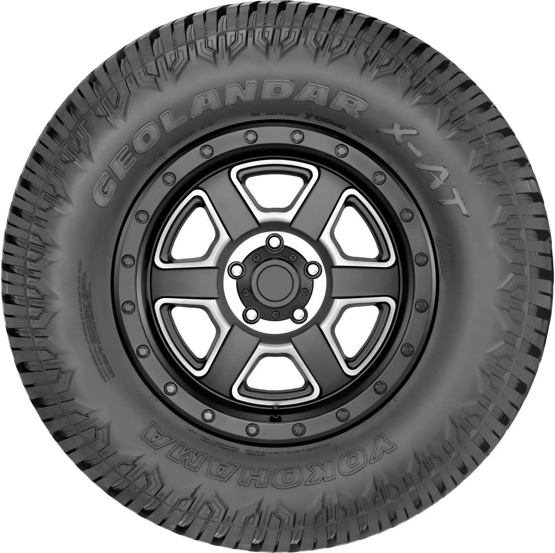 Yokohama Geolandar X-AT All Terrain 265/70R16 116T XL Light Truck Tire