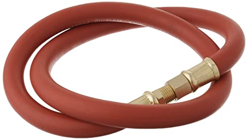 Milton 2780-50D Steel Dual Arm Air Hose Reel (1/2" x 50 ft.) and Milton 2780-6LH Air Leader Hose (1/2" x 6 ft.)