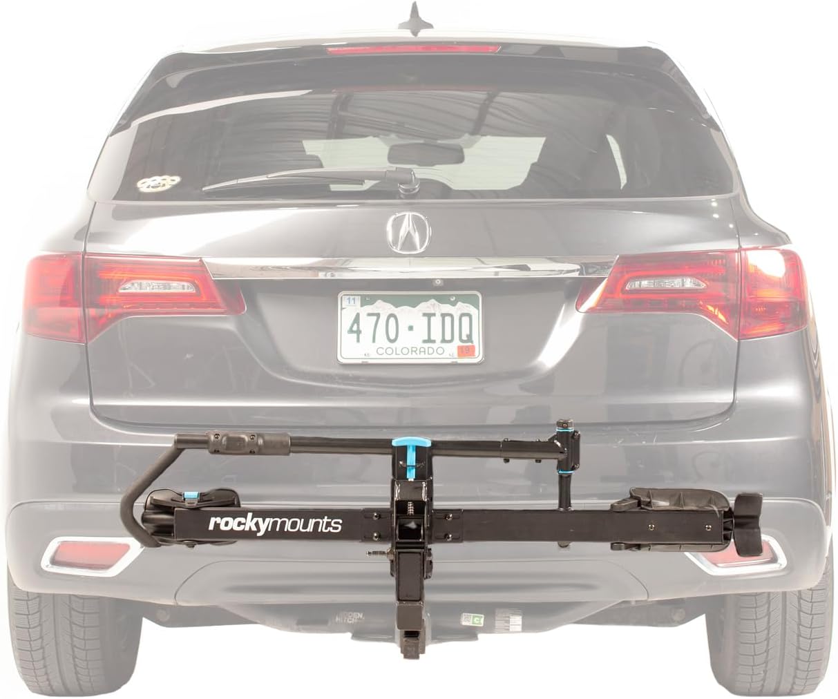 RockyMounts MonoRail Solo 1-Bike (2" &1.25") Expandable Platform Hitch Bicycle Rack