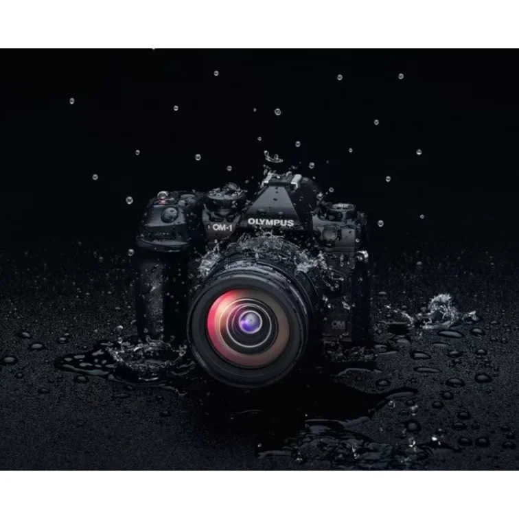 Olympus OM SYSTEM OM-1 20.4 Megapixel Mirrorless Camera with Lens, 0.47", 1.57", Black