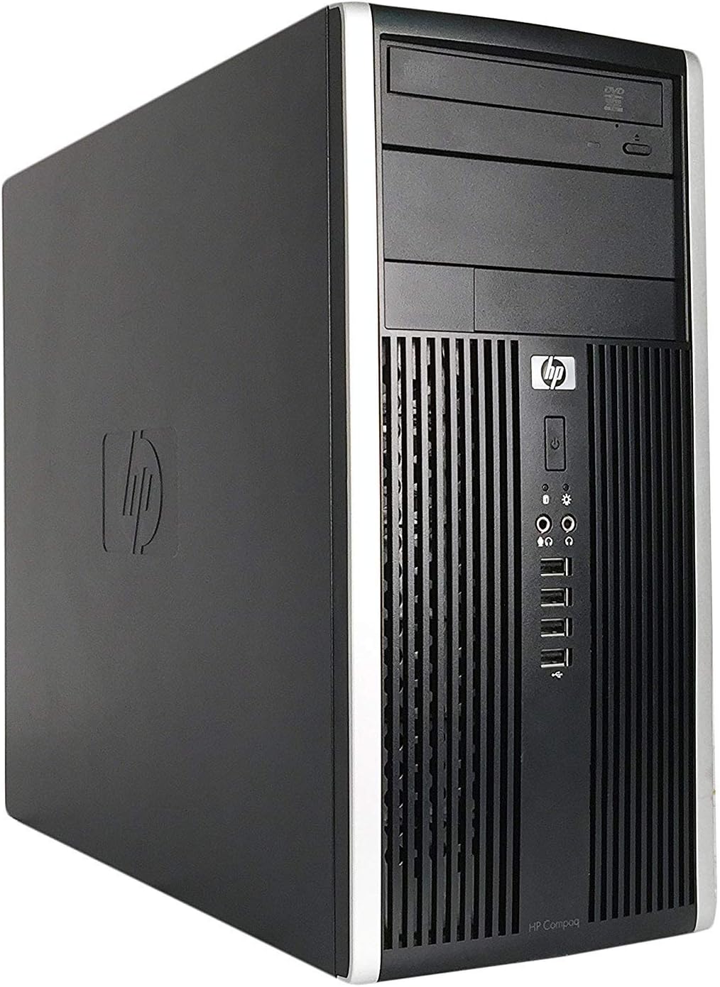 HP Compaq Elite 6300 Tower Business Desktop Computer, Intel Quad-Core i5-3470 up to 3.60GHz, 8GB RAM, 256GB SSD + 500GB HDD, DVD, WiFi, USB 3.0, Windows 10 Professional (Renewed)