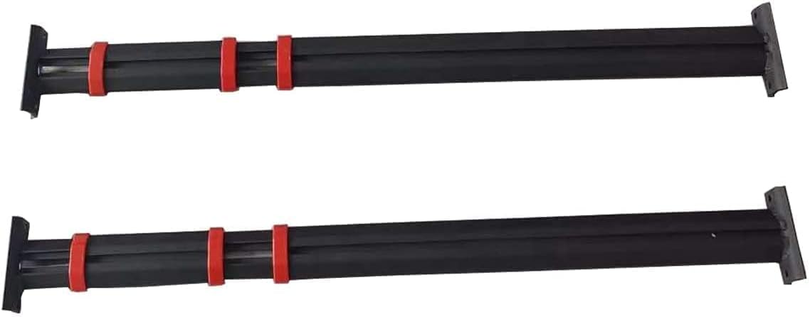 Adjustable Height Duty Pickup Truck Bed Rack Cross Bars Universal Extendable No Drilling Required