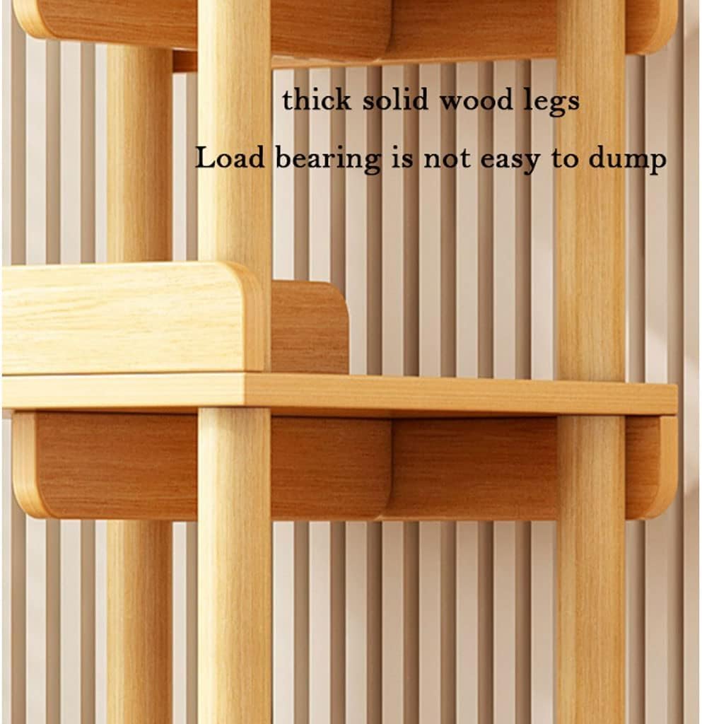 Flexible Bookcases 360° Rotating Bookshelf Wooden Square Standing Bookcase Space Saving Simple Bookshelves Living Room Book Rack Perfect Furniture
