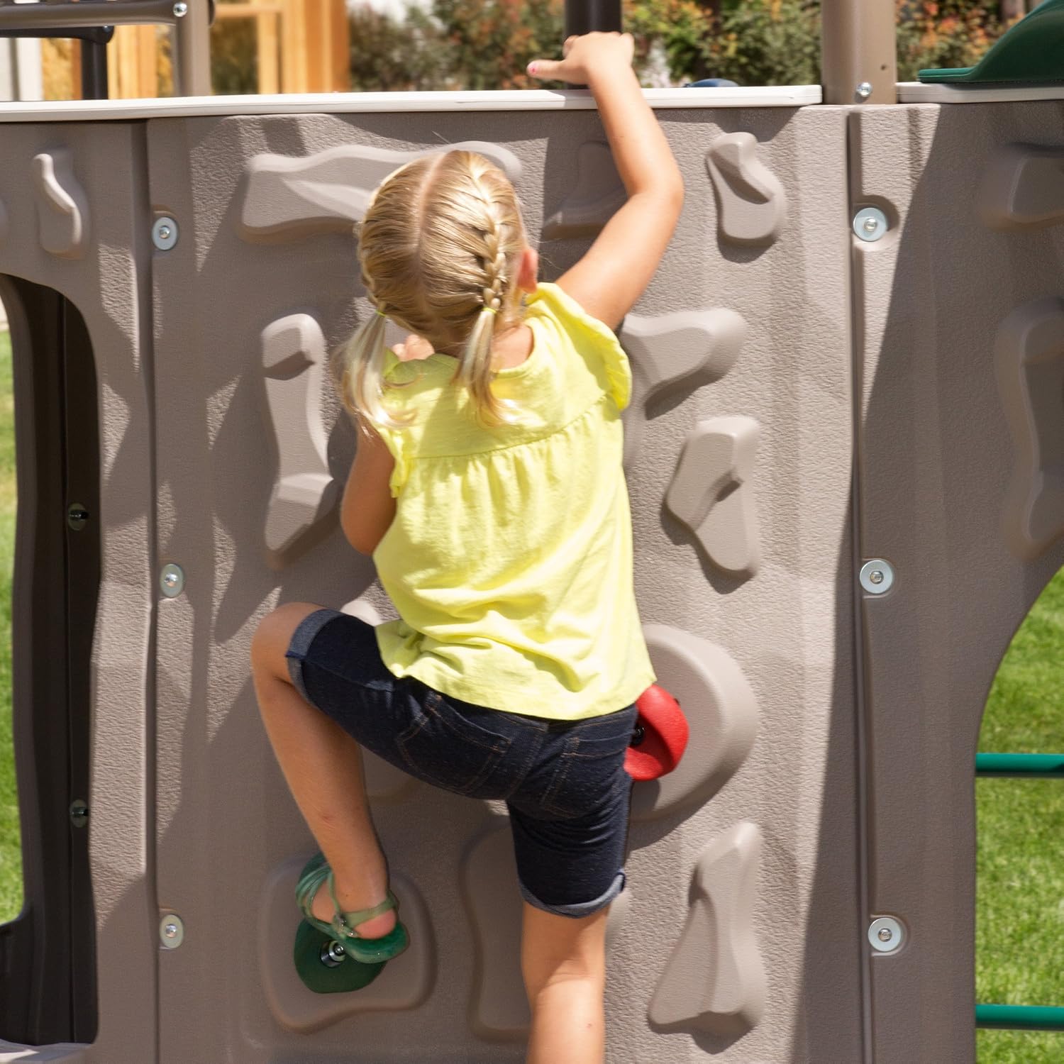 Lifetime 290633 Adventure Tower Swing Set, Earthtone