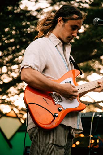 Guild Guitars Surfliner Solid Body Electric Guitar Catalina Blue - Classic Styling with Modern Features, Guild Rocker Pickup Switching System with Master Volume, Tone Control and 3 Switches