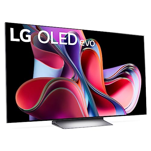 LG OLED evo G3 4K Smart TV 120Hz Bundle GX 3.1 ch High Res Audio Soundbar with Wireless Subwoofer Dolby Atmos (2023 Model)