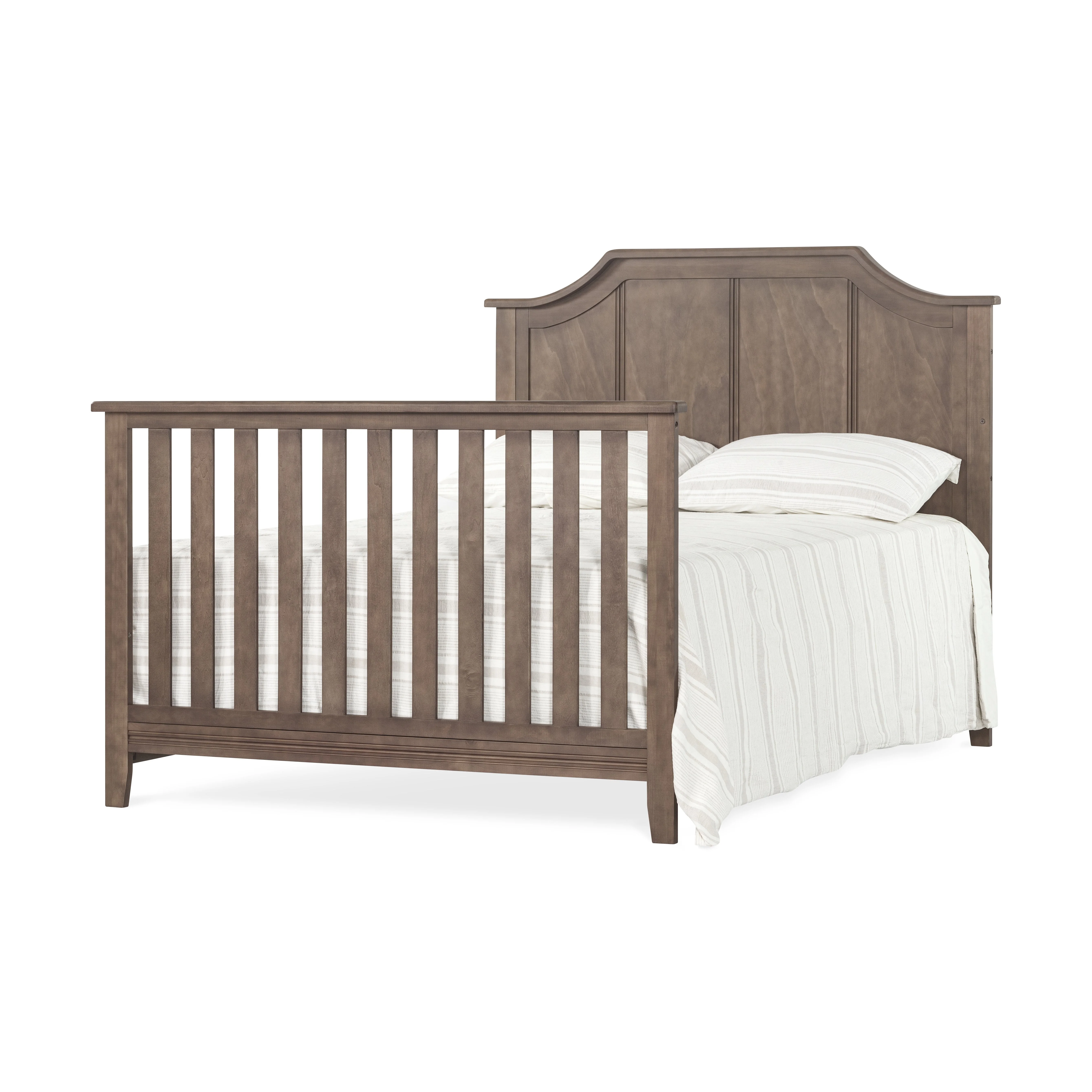 Rylan 4-in-1 Convertible Baby Crib in Cocoa Bean by Child Craft