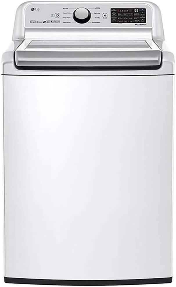 LG WT7300CW 5 Cu.Ft. White Electric Top Load Smart Washer