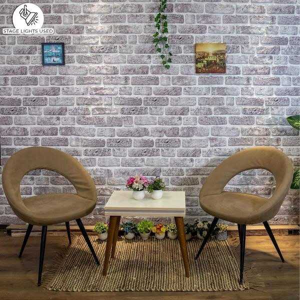 Dundee Deco Falkirk Uffcott Faux Brick Styrofoam 3D Decorative Wall Panel