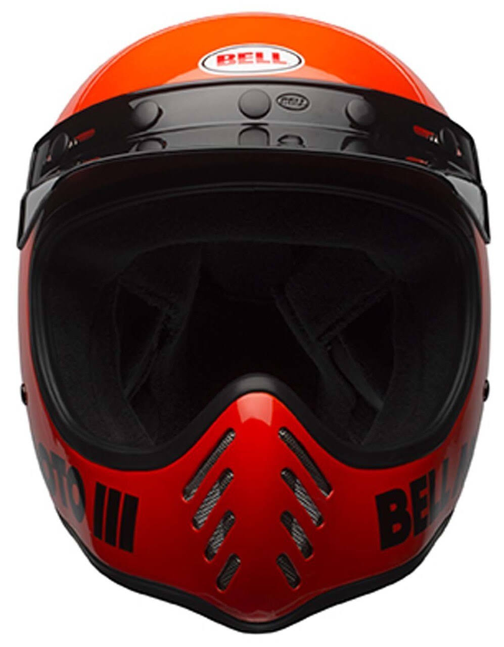 Bell Moto-3 Helmet (Matte/Gloss Blackout - Medium)
