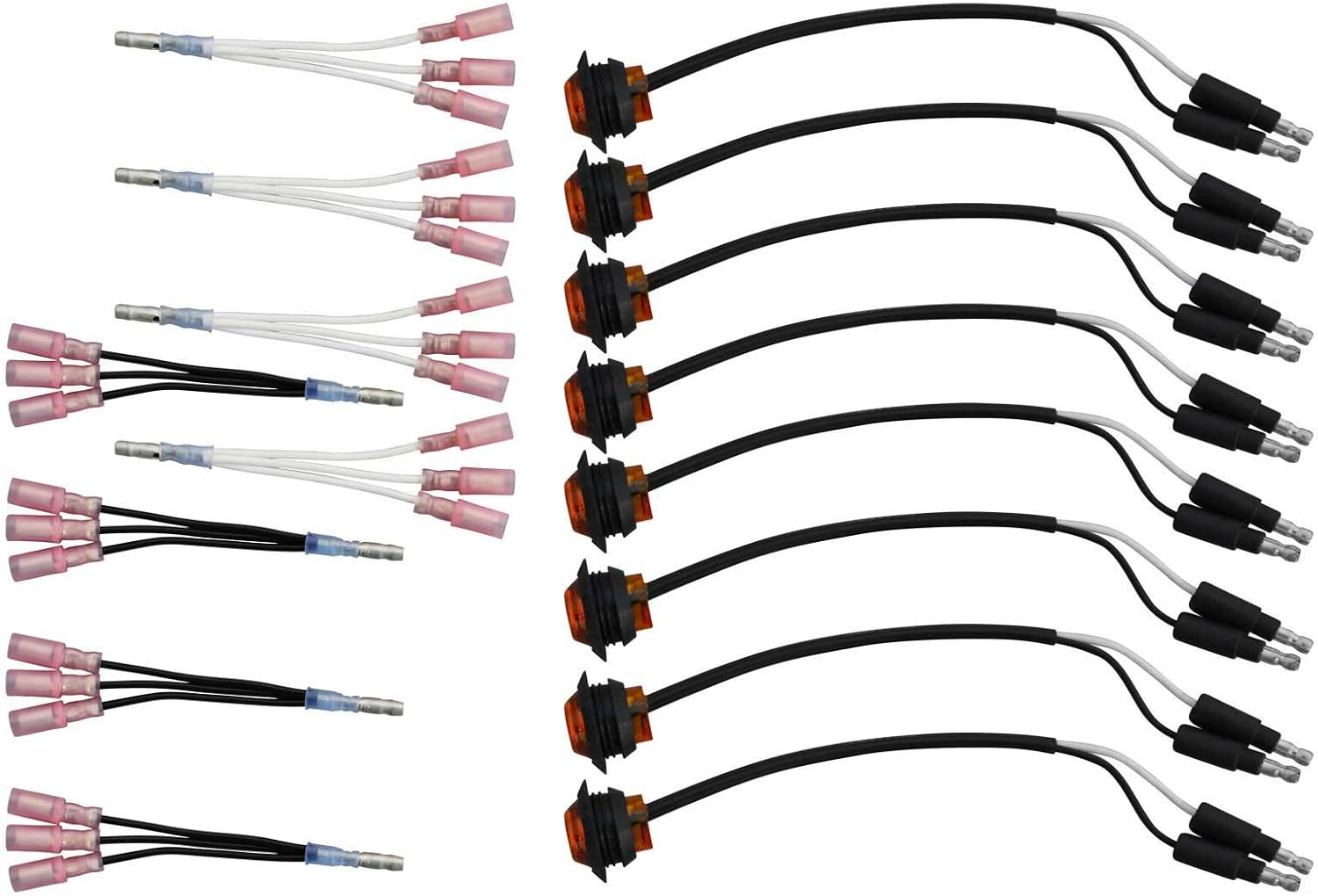 SuperATV Kit of 8 Additional ATV / UTV Turn Signal Lights for SuperATV Turn Signal Kits