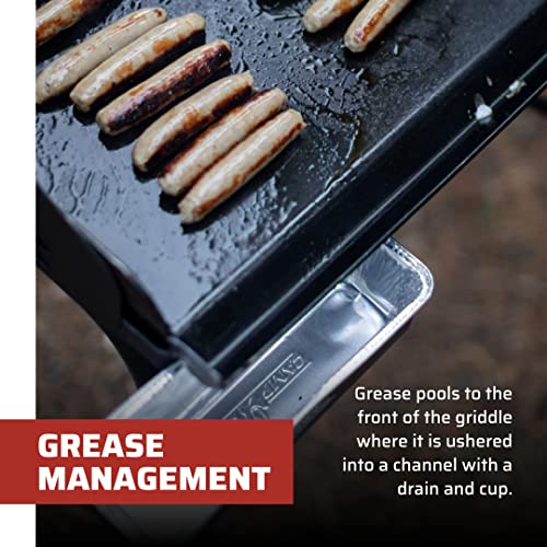 Camp Chef 3-Burner Griddle - Professional Flat Top Griddle for Camp Chef Cooking Systems - Outdoor Cooking Equipment - Fits 16" Cooking Systems