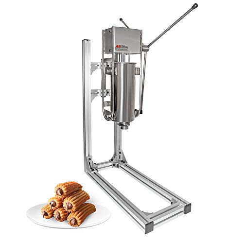 ALDKitchen Churros Maker | L-Shape Working Stand | 5 L Capacity | Commercial Use | Spanish Donuts Machine | 110V