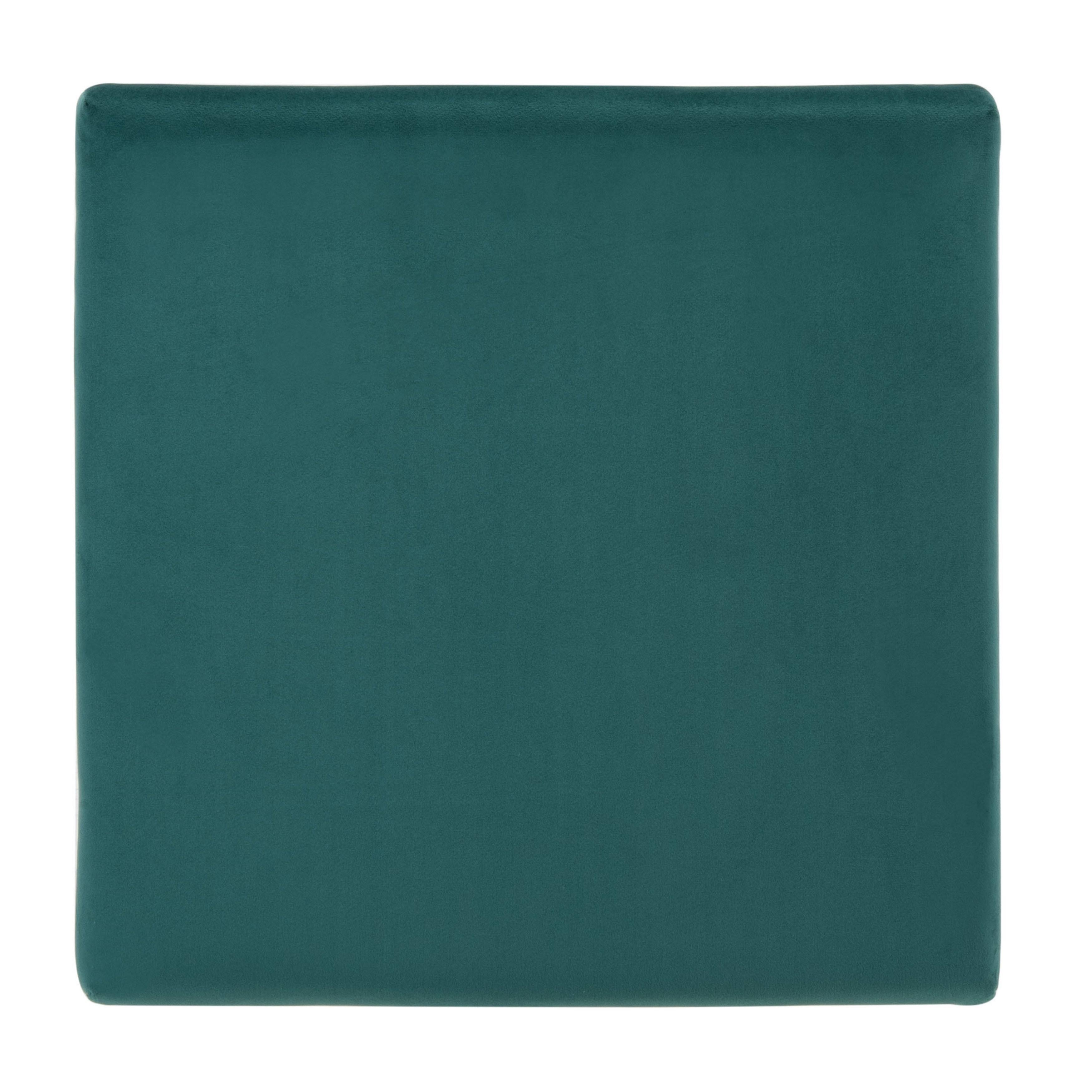 Safavieh Fleur Square Ottoman - Creme / Gold