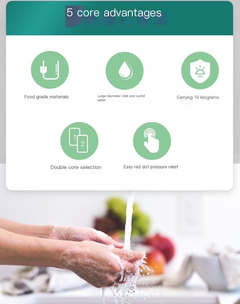 阿尔莎娜Pre Filter Household Mini Whole House Purifier Water Filtration Equipment