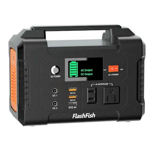 Flashfish 200W Portable Power Station, 40800mAh Solar Generator, Portable Generator聽for Camping Travel Emergency