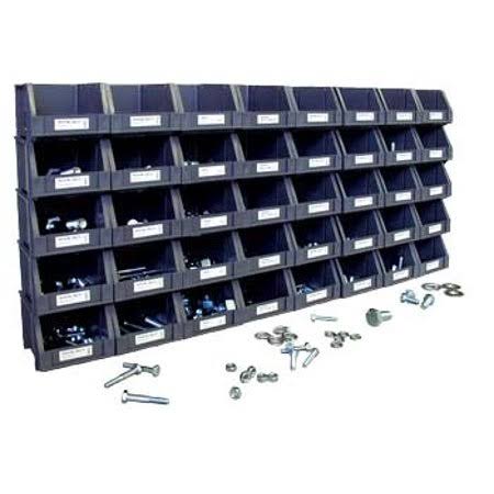 SAE Cap Screw Nut and Bolt Hardware Fastener Assortment with Bins and Labels
