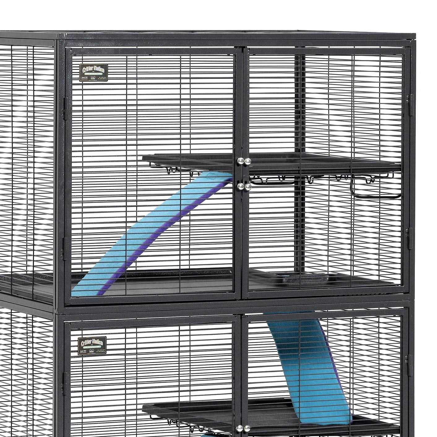 Midwest Critter Nation Double Unit Small Animal Cage - Pet Supplies online store