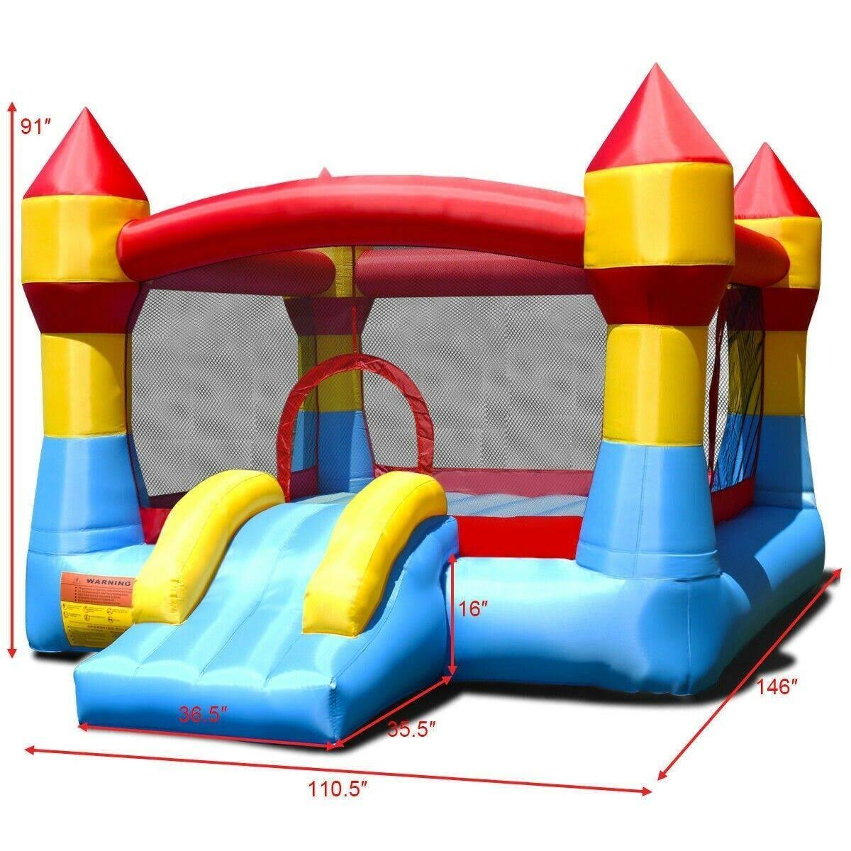 Costway Inflatable Bounce House Castle Jumper Without Blower