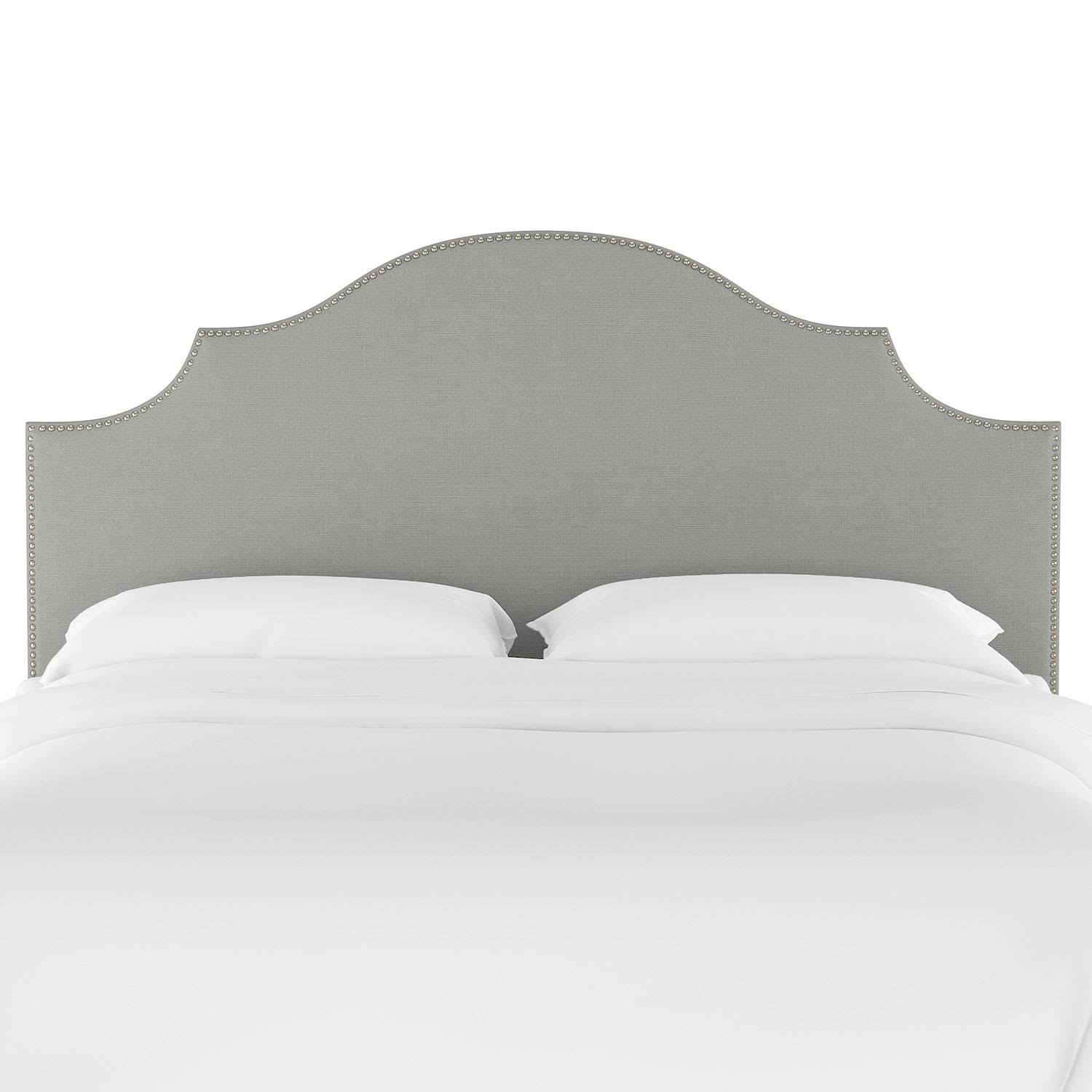 Skyline Furniture Sheffield Twin Headboard in Premier Platinum