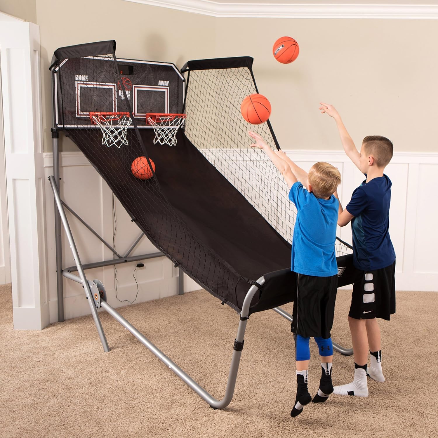 Lifetime 90648 Double Shot Deluxe Indoor Basketball Hoop Arcade Game