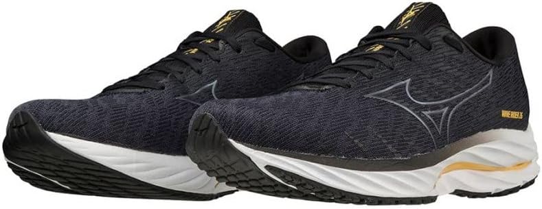 Mizuno Men's Wave Rider 26 Running Shoes, Black, 11 AU
