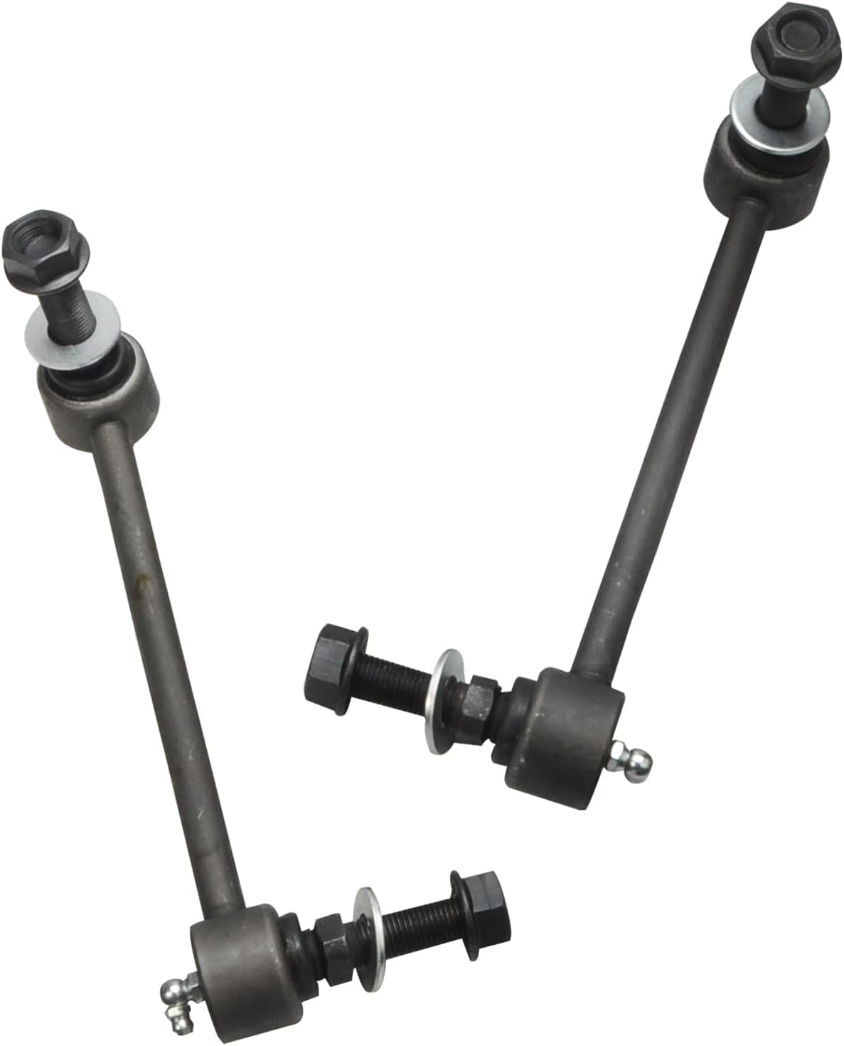 Detroit Axle - RWD Rear 4pc Shock Absorbers Kit for 11-19 Chrysler 300 Dodge Challenger Charger, 2 Shock Absorbers 2 Sway Bar Links 2011 2012 2013 2014 2015 2016 2017 2018 2019 Replacement
