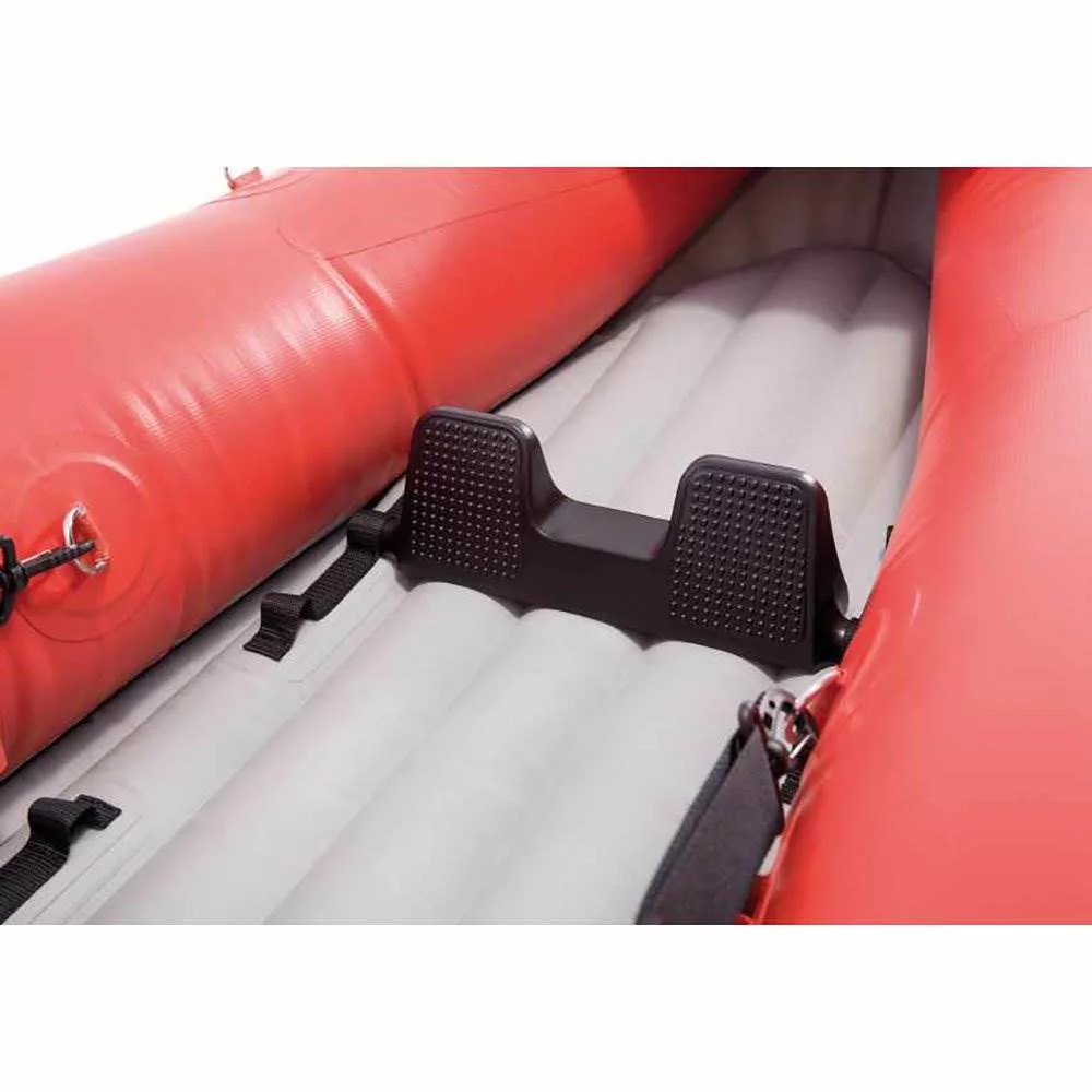 Excursion Pro 151 x 37 x 18 K2 Inflatable Kayak W/ Aluminum Oars, Pump, Fishing Rod Holders, Carry Bag