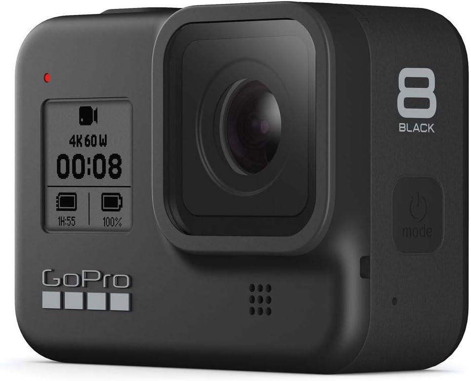 GoPro HERO8 Black Digital Action Camera - Waterproof, Touch Screen, 4K UHD Video, 12MP Photos, Live Streaming, Stabilization - with Mega Accessory Kit - All You Need Bundle - 2 Pack